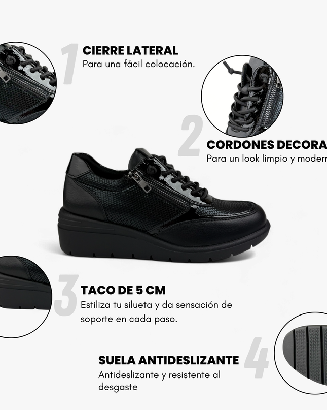 Zapatilla Noir ®